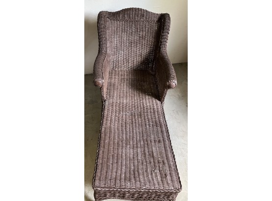 Fifty Year Old Wicker Chaise
