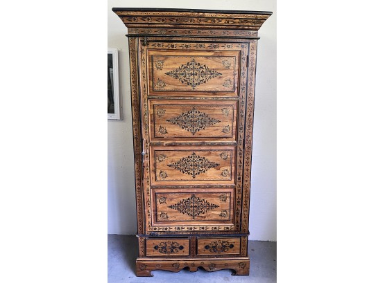 One Door Two Drawer Decorative Cabinet