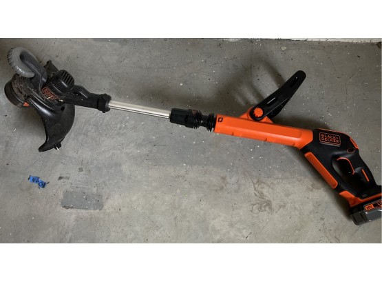 Black And Decker Cordless Weed Trimmer