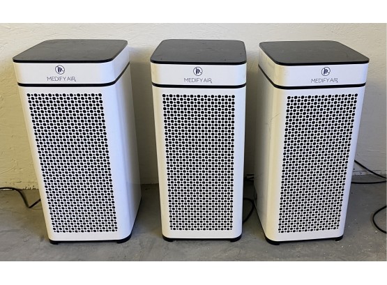 Three MedifyAir Air Purifiers