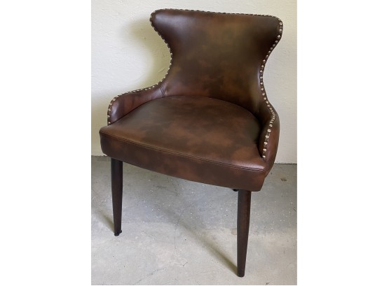 Stylish Faux Leather Hip Rest Chair