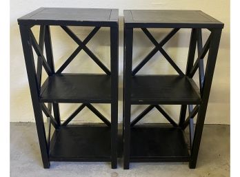 Pair Of Pier 1 Stands