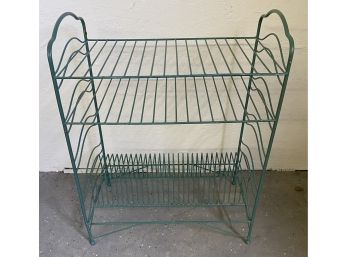 Green Metal Stand