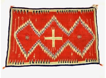 Vintage Southwestern Wool Weaving/rug