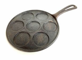 Vintage Cast Iron Swedish Pancake Pan