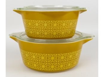 Vintage Pyrex Dishes With Lids Made In USA