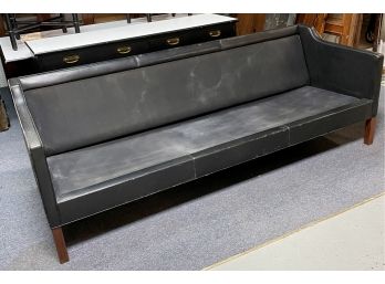 Borge Mogenson Leather Sofa With No Cushions