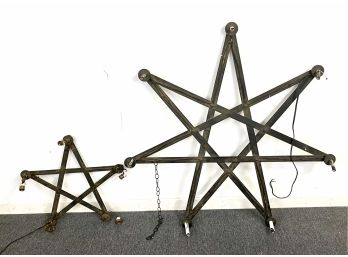 Antique Metal Star Hanging Light Fixtures