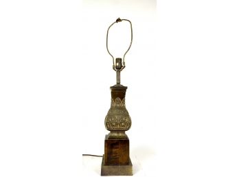 Vintage Frederick Cooper Egyptian Revival Lamp