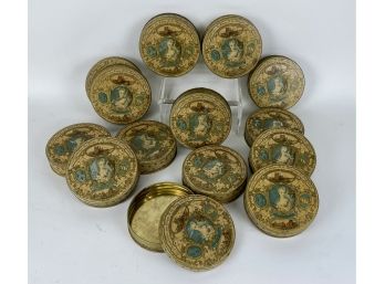 Lot Of Vintage Tins Les Praslines Au Temps De La Marquise De Pompadour