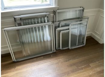 A Collection Of 75 Single Pane Storm Windows