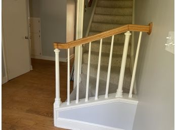A 40', 7 Spindle Stair Rail