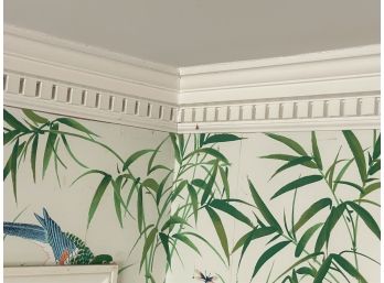 Approx 47' Of Dentil Crown Molding - Dining Room