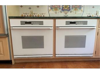 A Pair Of Dacor Side By Side Electric Ovens