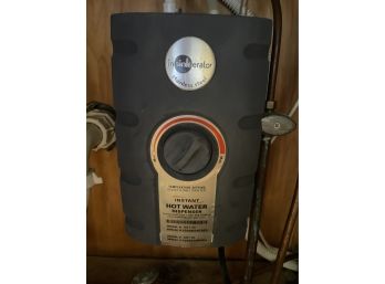 An Instant Hot Water Heater By Insinkerator Brand