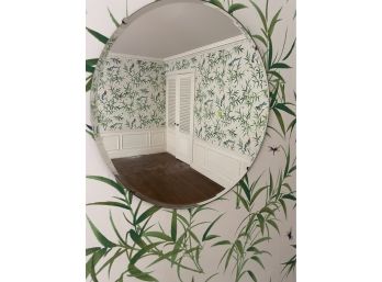 A 20' Round, Wall Hung Mirror
