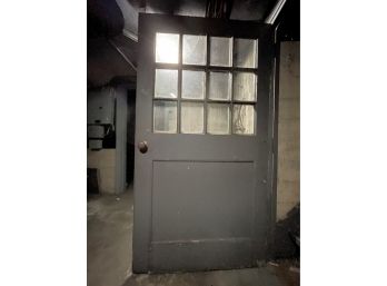 A 12 Lite Wood Exterior Door