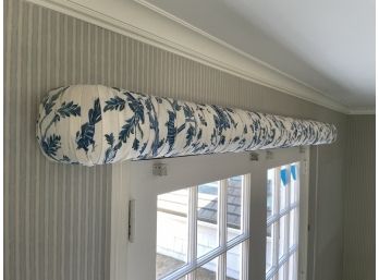 A Collection Of Custom Fabric, Padded Valances - Primary