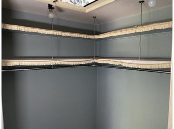 'L' Shaped Vertical Support System For Horizontal Closet Bars-Primary