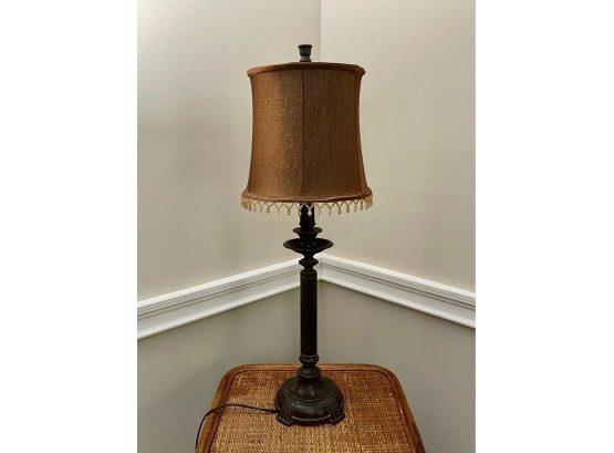 A Metal Decorative Table Lamp