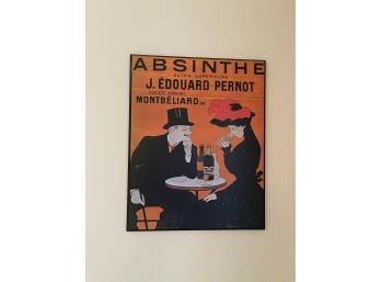 Absinthe J Edward Pernot Art Print, 16x20 Inches