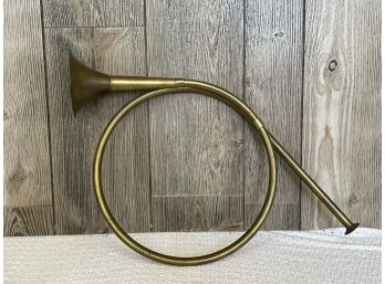 A Vintage Brass Horn