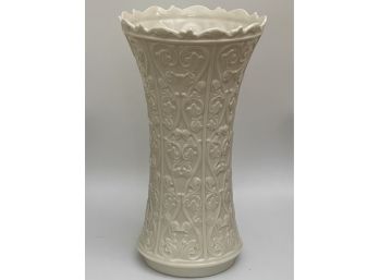 A Lenox Wentworth Collection Embossed Porcelain Vase