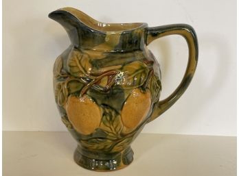 A Beautiful Hand Painted Pitcher