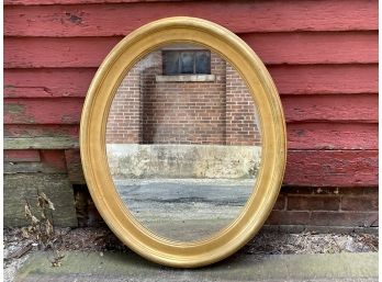 Large Italian Made Oval Mirror
