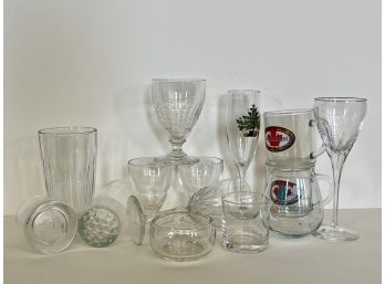 A Large Lot Of Glassware Including Lenox