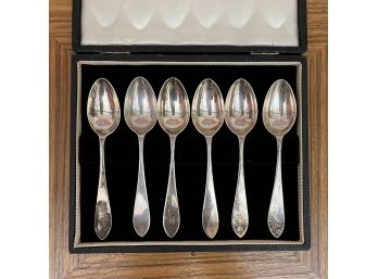A Set Of Sterling Silver Demi-tasse Spoons - Harrods