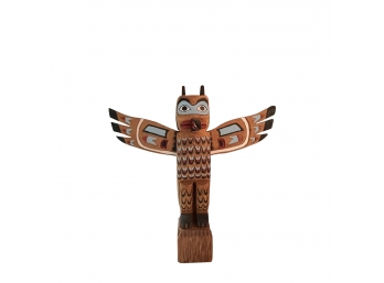 A Carved Wood Totem