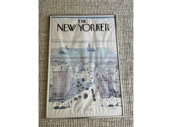 Iconic Steinberger New Yorker Poster - Framed -