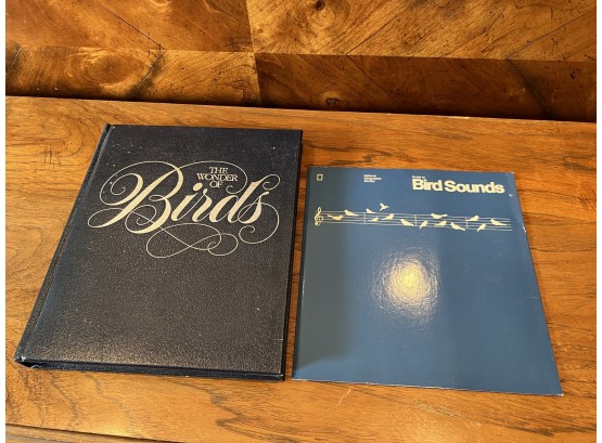The Wonder Of Birds Book & Bird Sounds Vinyl Record
