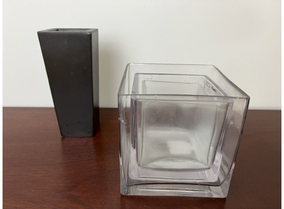 Collection Of Squared Vases