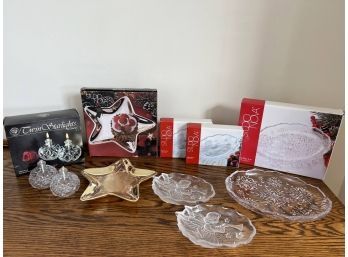 Collection Of Holiday Glassware