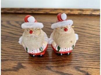 Whimsical Santa Salt & Pepper Shakers