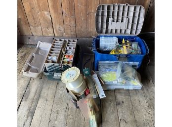Large Assortment Of Fishing Tackle