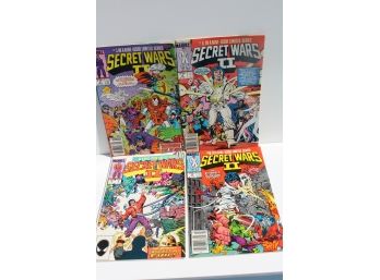 4 Comic Marvel Group - Secret Wars II - #5, #6, #7, #8 - 1985