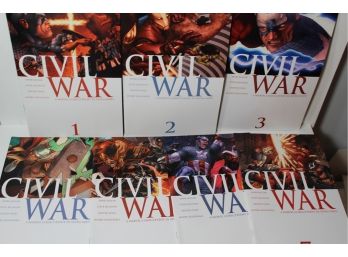 Marvel 7 Comic Run - Civil War - Incredible Group In Great Condition! - 2007