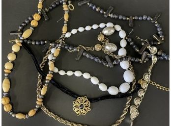 A Great Grouping Of Necklaces