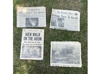 Collection Of Vintage Newspapers