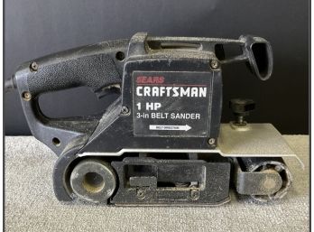 Craftsman 3 Inch 1 Hp Belt Sander