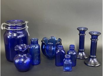 Blue Glass Collection #1