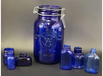 Blue Glass Collection #2