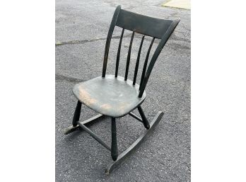An Antique Chair Rocker