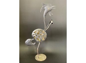 Metal Bird Art