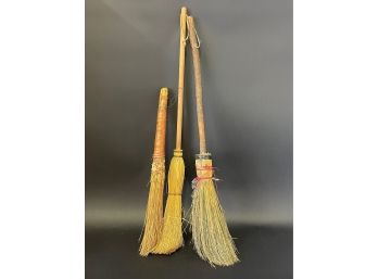 A Vintage Broom Collection