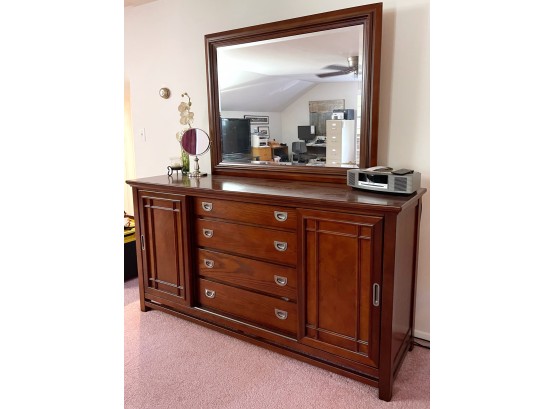 Rivers Edge Dresser And Matching Mirror