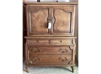 Thomasville Wardrobe With A Glass Top